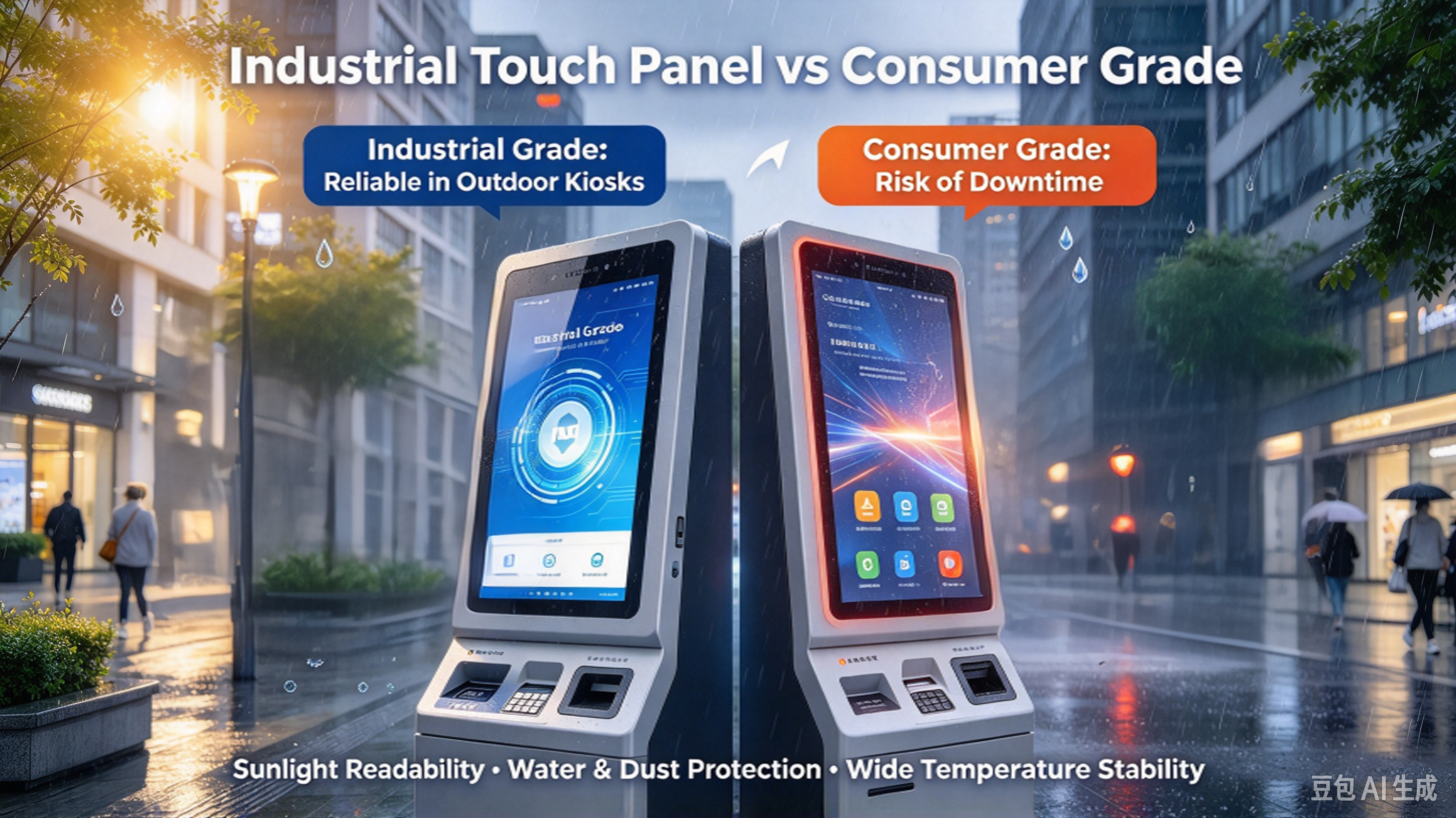 Industrial Touch Panel Kiosk vs Consumer Grade: Worth It?